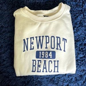 I am selling a Newport Beach crew neck
